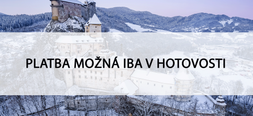 Platba možná iba v hotovosti