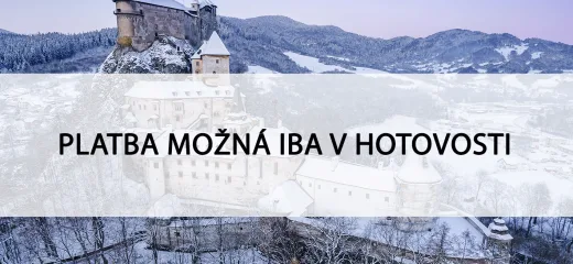 Platba možná iba v hotovosti