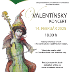 Plagát - Valentínsky koncert 2025